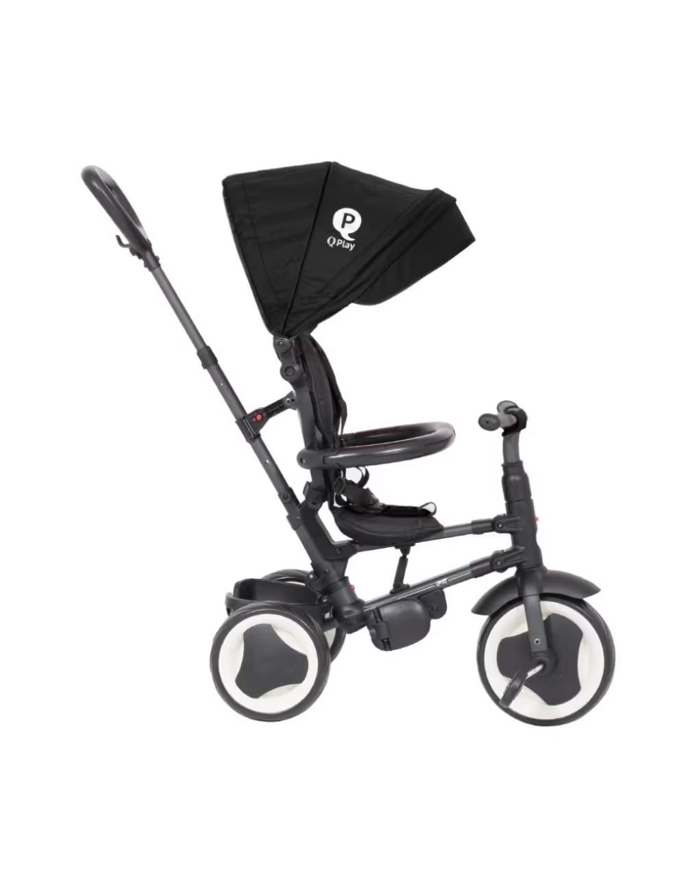 Qplay rito eva wheels τρίκυκλο ποδήλατο μαύρο 01-1212037-02 - Qplay