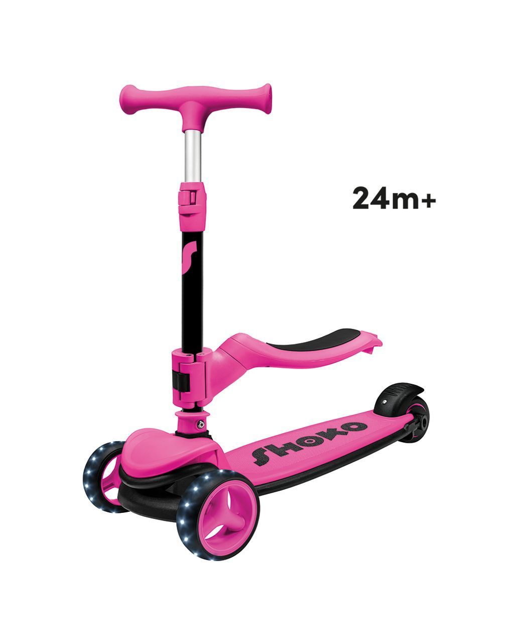 Shoko παιδικό πατίνι prime 4 in 1 plus σε ροζ χρώμα για 12+ μηνών 5004-50523 - Shoko