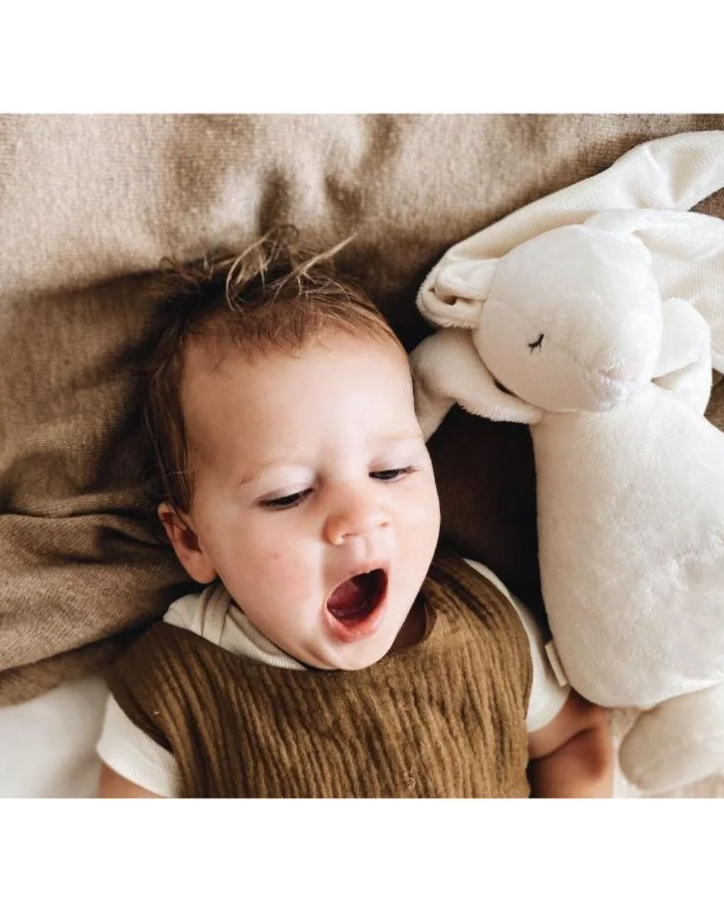 Moonie λαγουδάκι με φως από οργανικό βαμβάκι χρώμα bunny - MOONIES