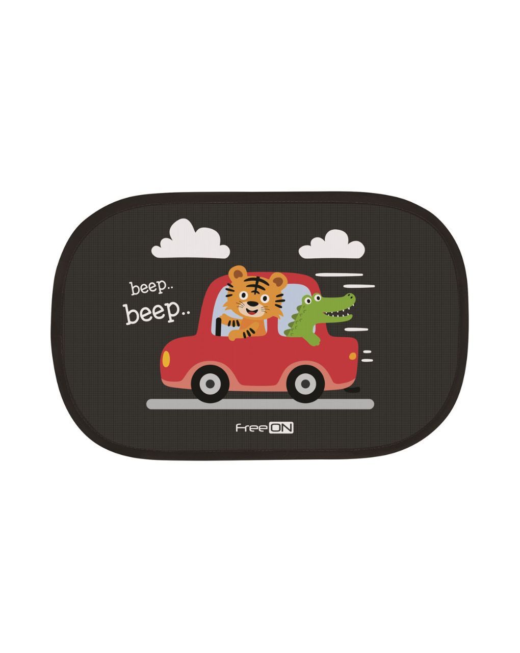 Freeon ηλιοπροστασία αυτοκινήτου universal 2τμχ lion 48x30.5cm, 81934 - Freeon