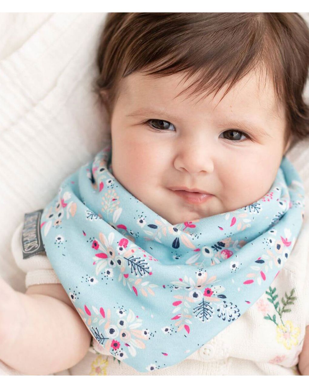 Cheeky chompers σαλιάρες - μπαντάνα 2-24 μηνών bloom & love 2 τεμ. - Cheeky Chompers