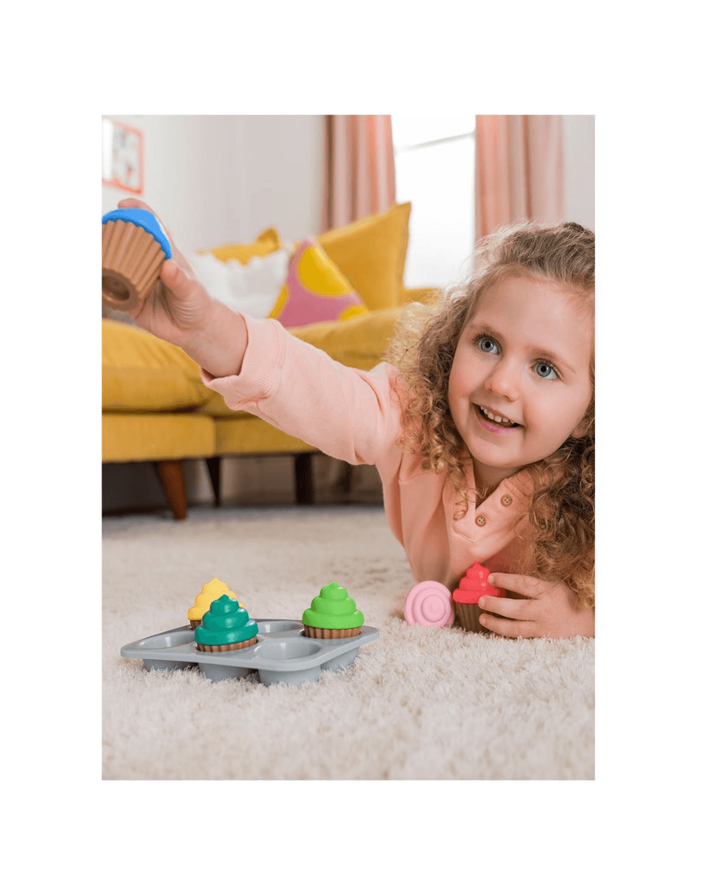 Bright starts παιχνίδι sweet cupcakes shape sorter - Bright Starts