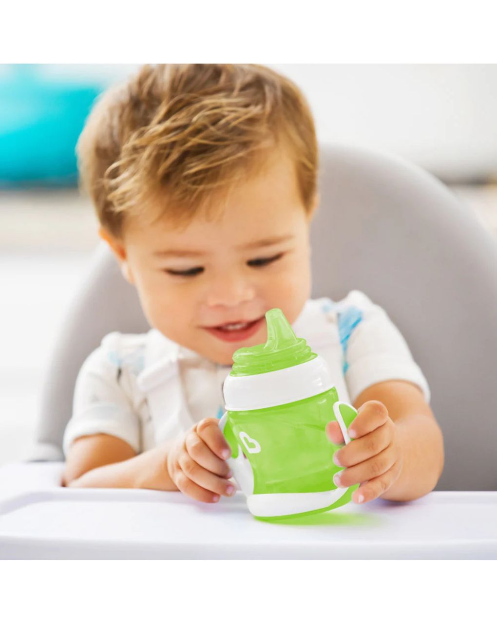 Munchkin εκπαιδευτικό ποτηράκι gentle first cup green 118ml - Munchkin
