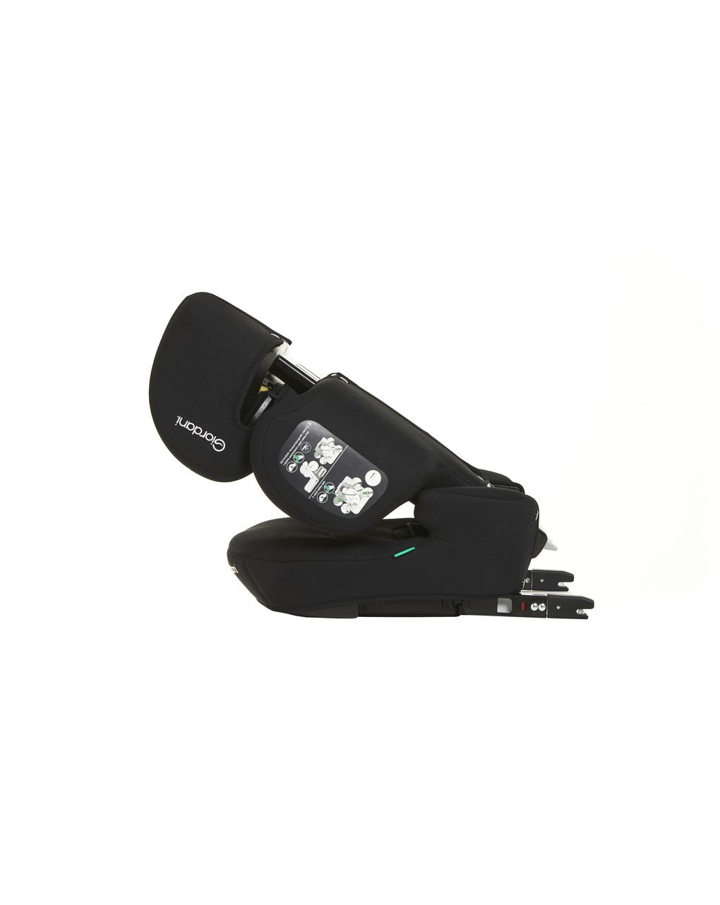 Giordani κάθισμα αυτοκινήτου ares i-size (100-150cm) isofix μαύρο - Giordani