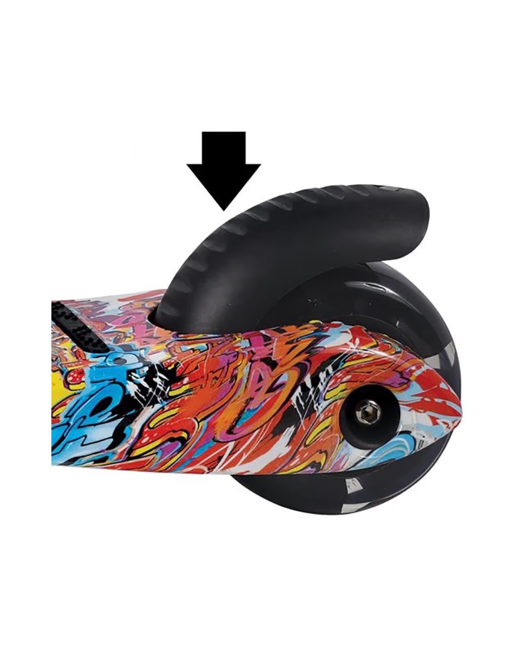 Shoko παιδικό πατίνι x-speed light με 3 ρόδες και led φως fantasy σχέδιο σε λευκό χρώμα για 5+ 5004-50510 - Shoko