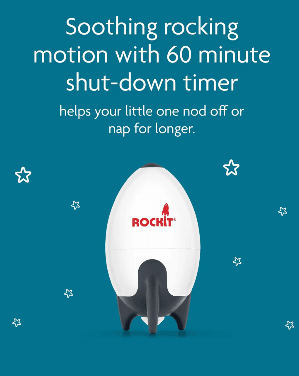 Rockit συσκευή δόνησης για καρότσια & ριλάξ - rocker v2 επαναφορτιζόμενο - Rockit