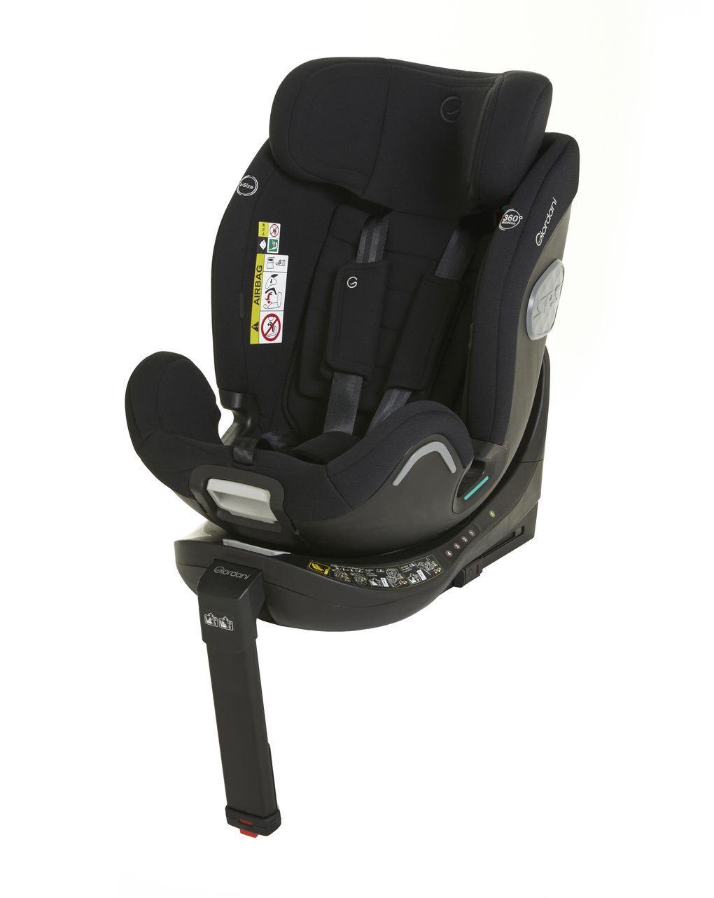 Giordani κάθισμα αυτοκινήτου andromeda i-size (40-150cm) 360° isofix μαύρο