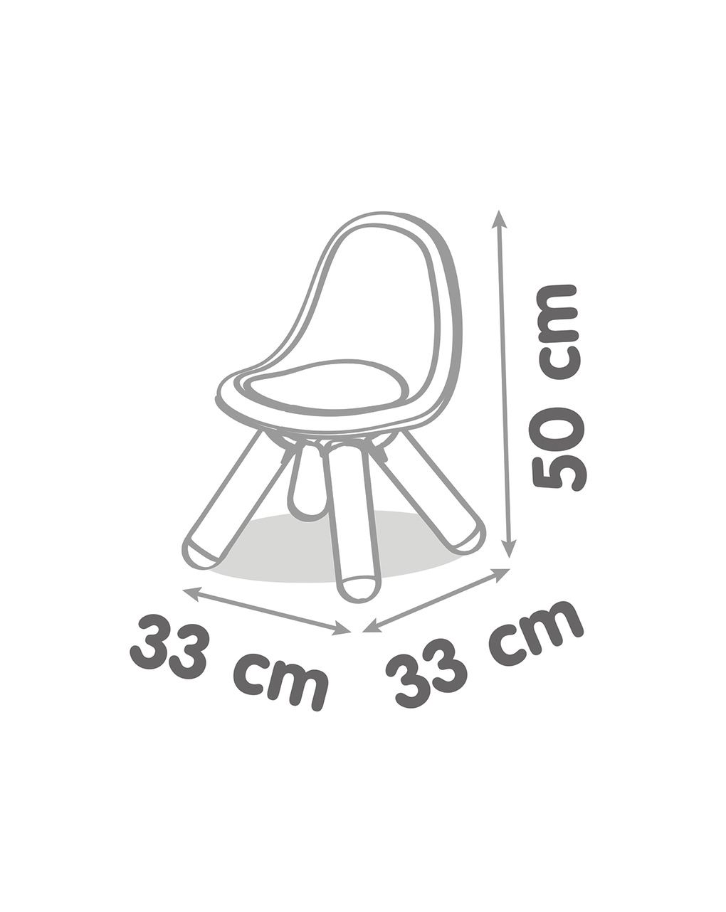 Smoby καρεκλάκι πράσινο 18 μηνών + - Smoby