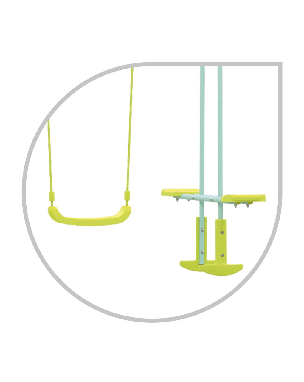 Sun & sport διπλή κούνια με γόνδολα - Sun&Sport