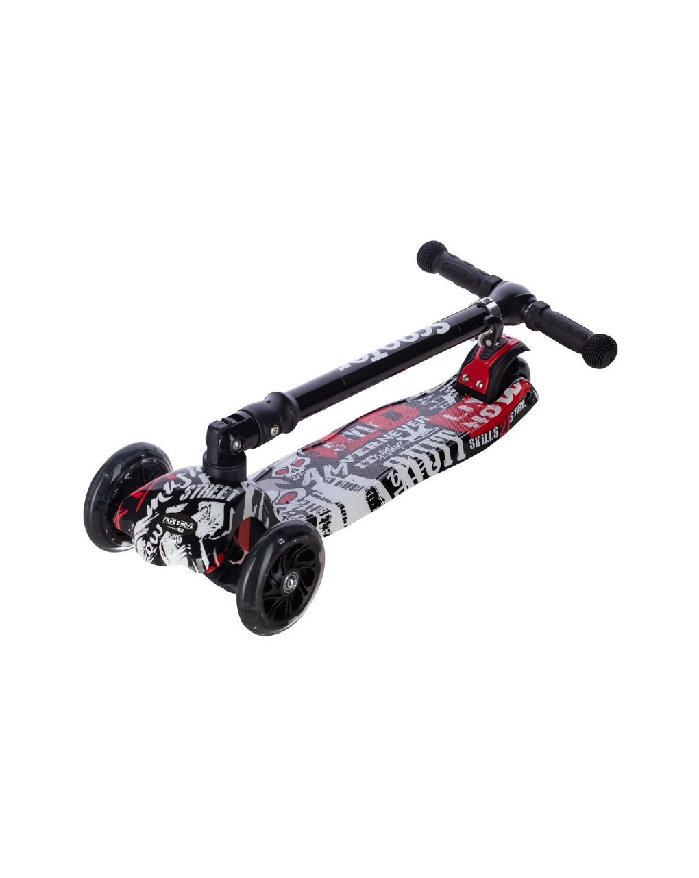 Freeon πατίνι scooter zik zak black 67310 - Freeon