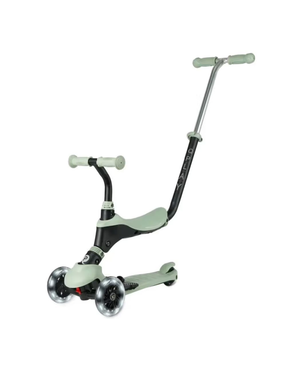 Qplay sema 3 σε 1 pro led green scooter 01-1212071-02 - QPLAY