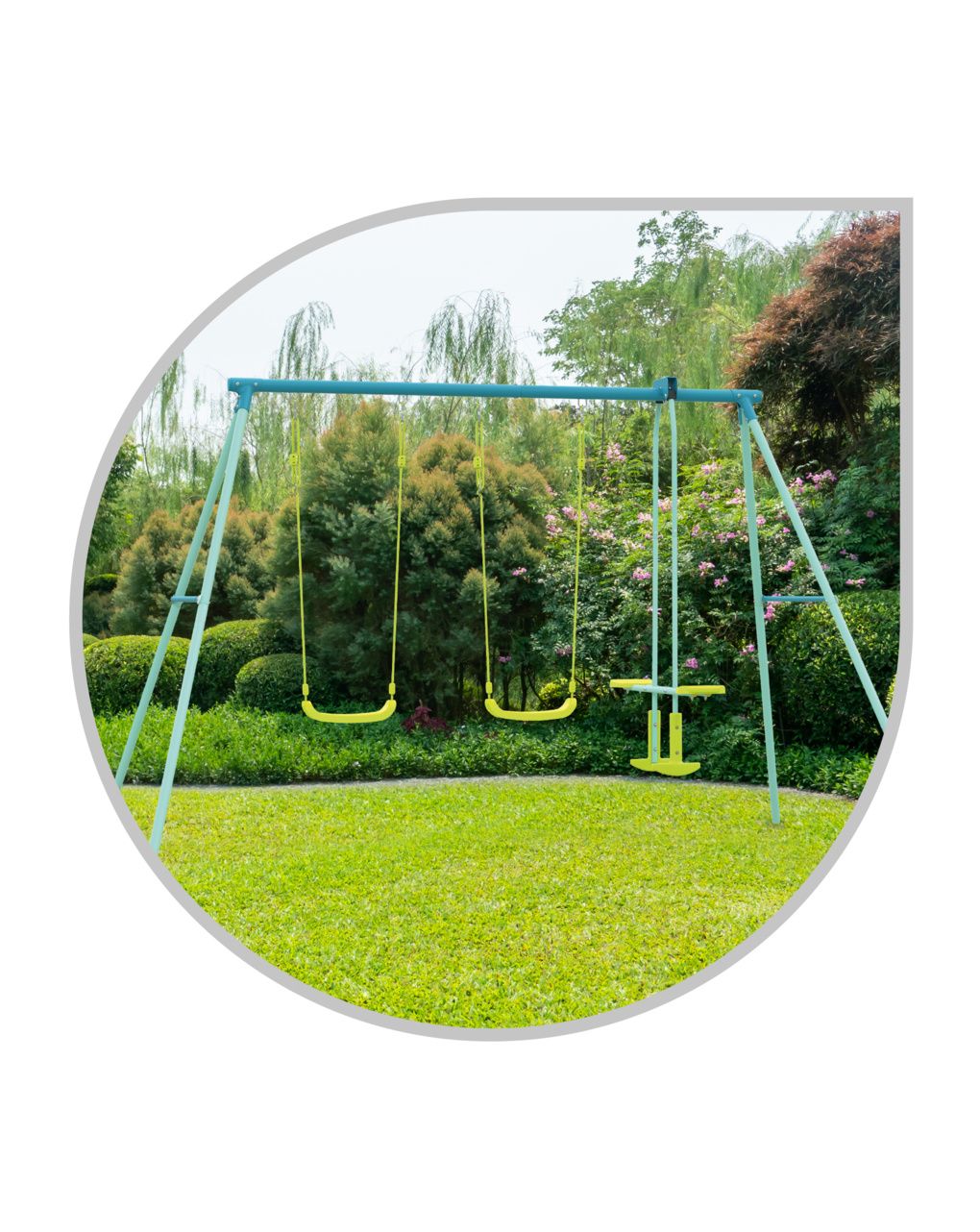 Sun & sport διπλή κούνια με γόνδολα - Sun&Sport