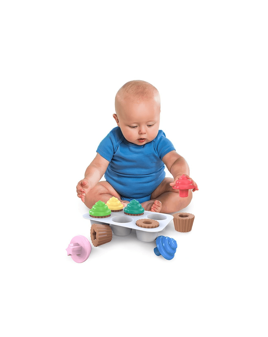 Bright starts παιχνίδι sweet cupcakes shape sorter - Bright Starts