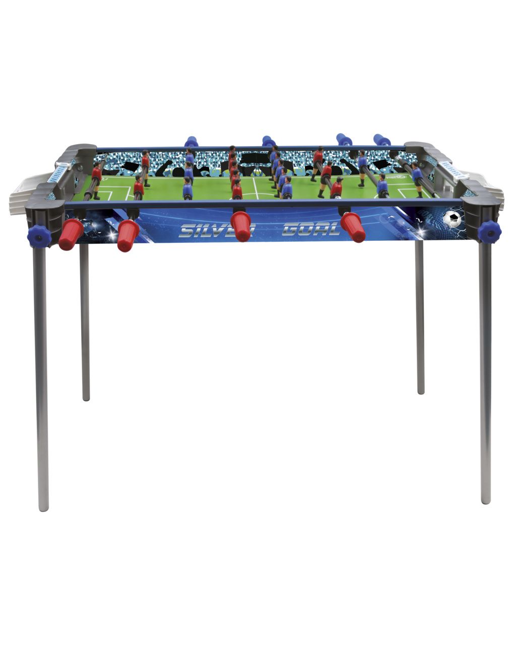 Sun & sport επιτραπέζιο ποδοσφαιράκι silver goal 96x68x61cm rdf00406 - Sun&Sport