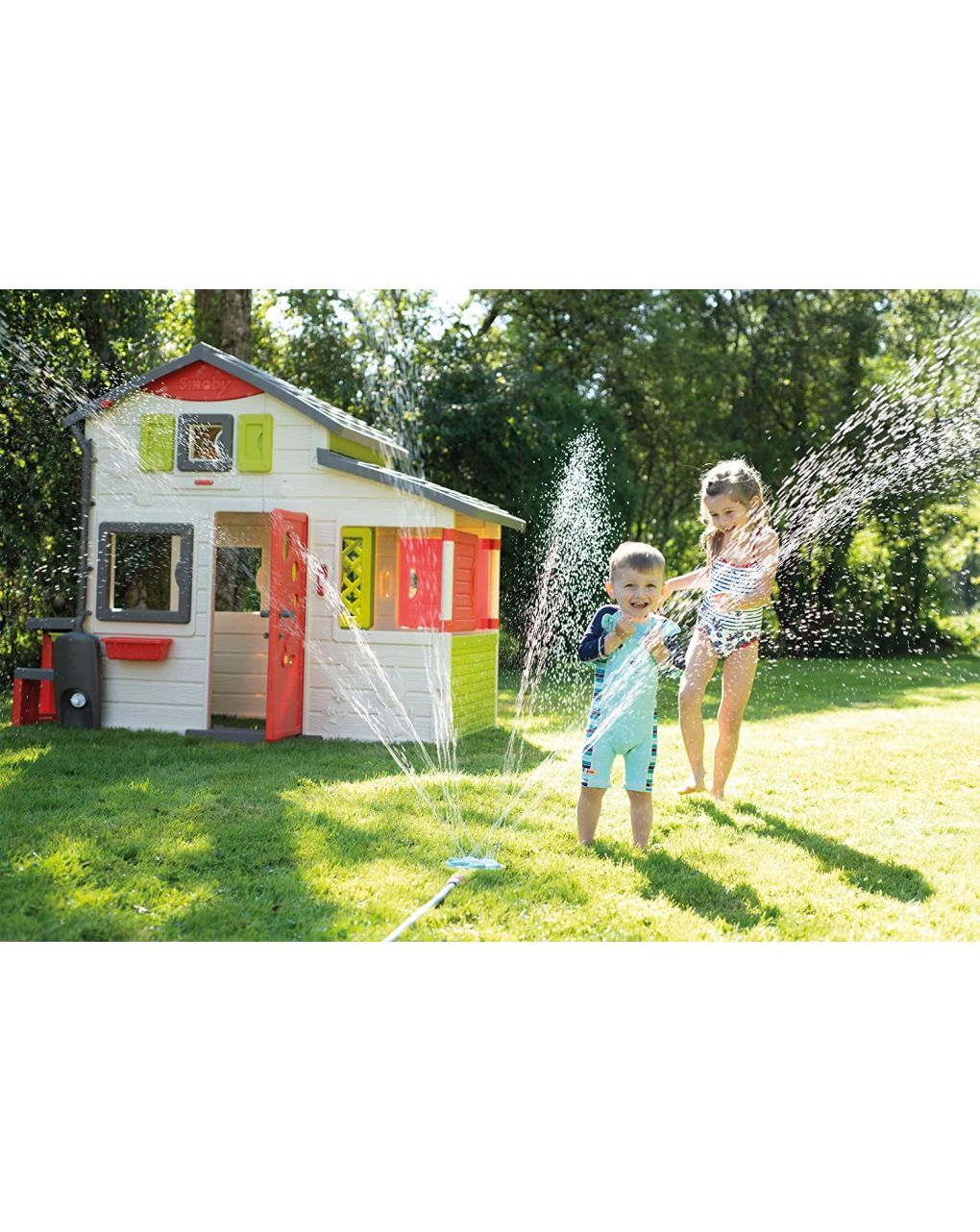 Smoby αξεσουάρ πρόσθετο για σπιτάκια: garden shower 3 σε 1 smb810914 - Smoby
