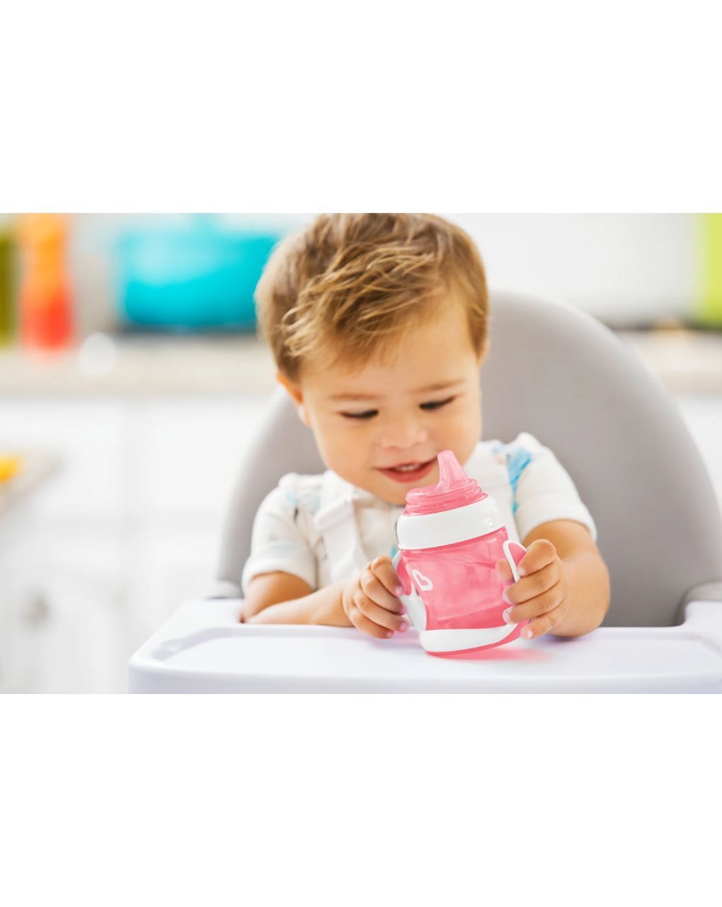 Munchkin εκπαιδευτικό ποτηράκι gentle first cup pink 118ml - Munchkin