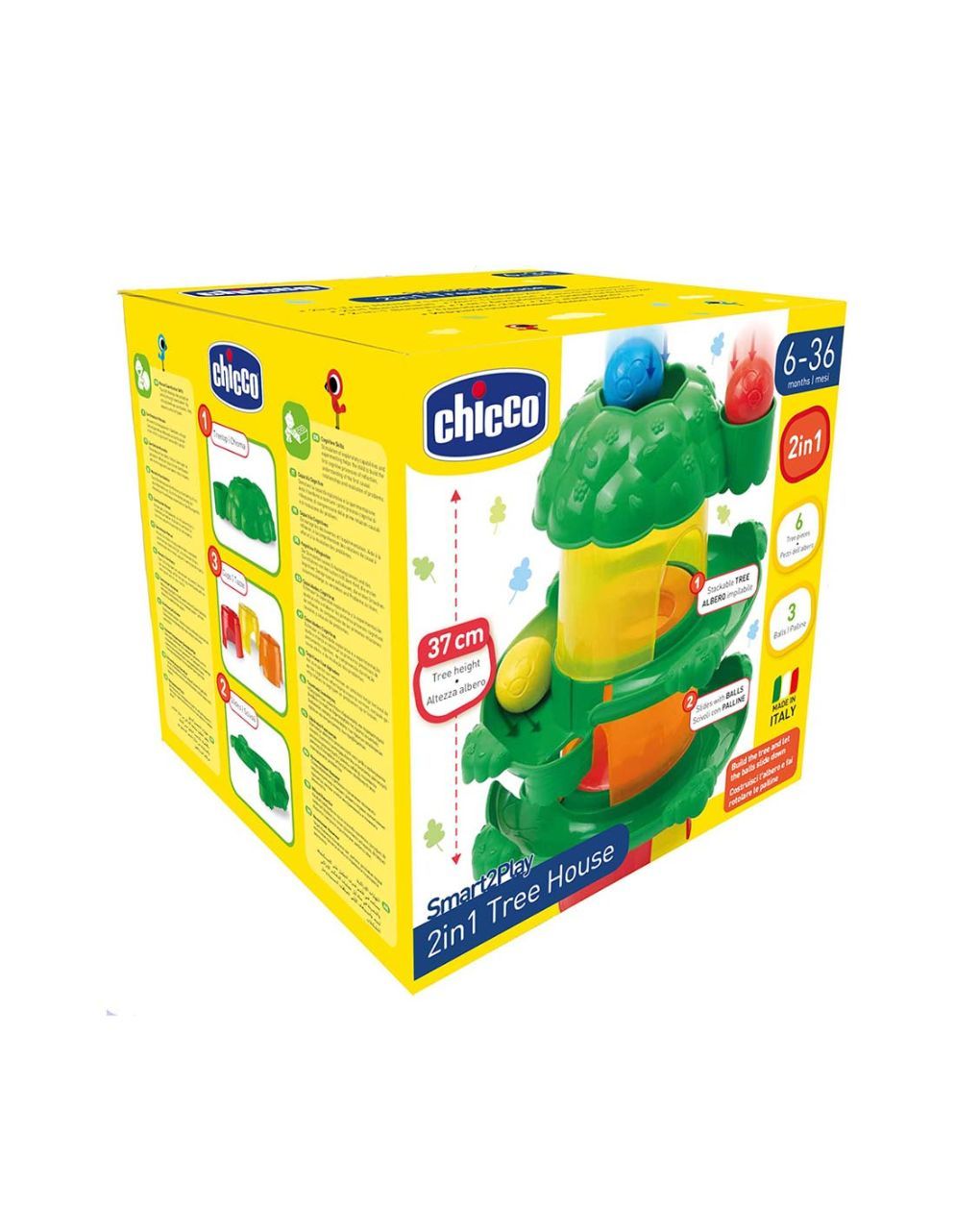 Chicco δεντρόσπιτο με μπάλες 2σε1 z01-11084-00