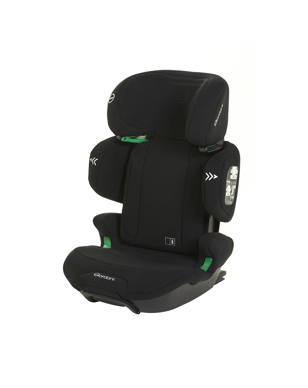 Giordani κάθισμα αυτοκινήτου vega i-size (100-150cm) μαύρο