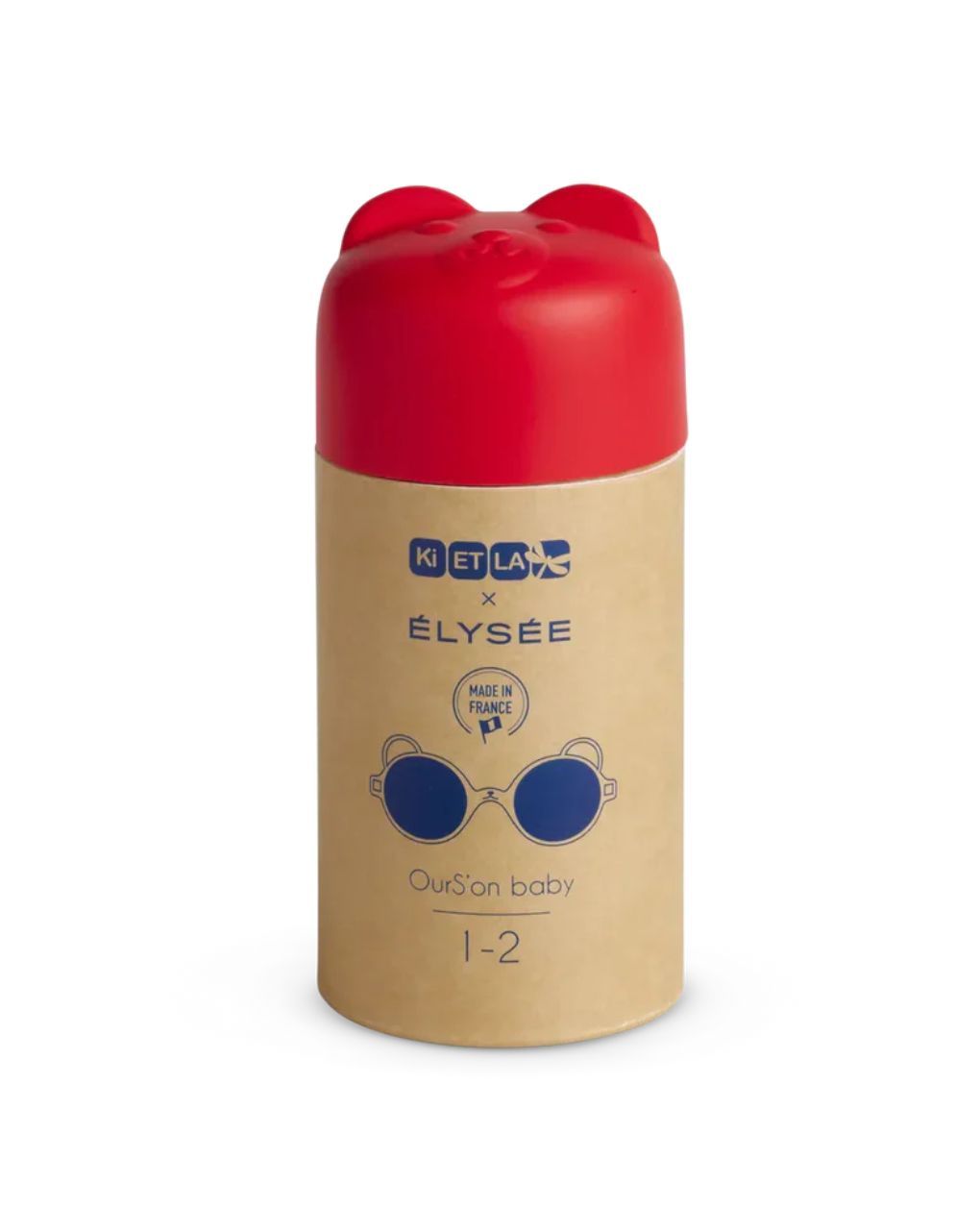Kietla γυαλιά ηλίου ourson 1-2 ετών red elysee - kietla