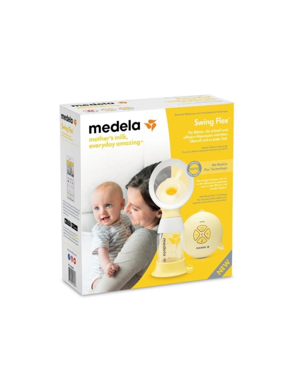 Medela ηλεκτρικό θήλαστρο swing flex™ 2-phase expression® 101033771 - Medela