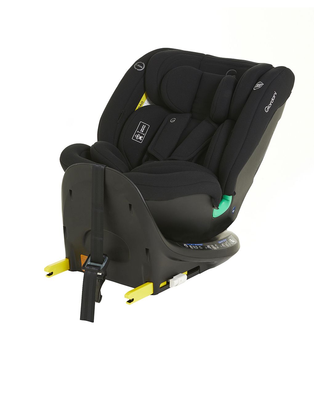 Giordani κάθισμα αυτοκινήτου polaris i-size (40-150cm) 360° isofix μαύρο - Giordani