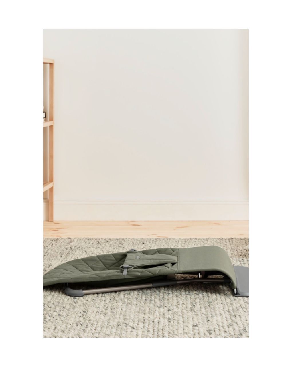 Babybjorn - ριλάξ bliss, woven petal quilt, dark green - Baby Bjorn