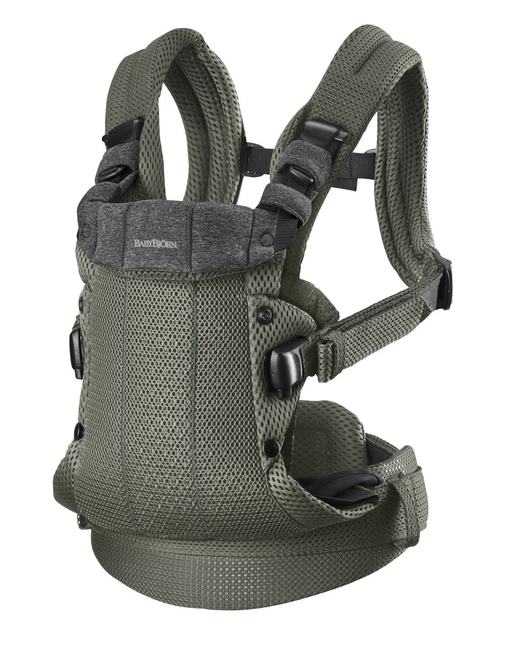 Babybjorn - μάρσιπος harmony 3d mesh, dark green