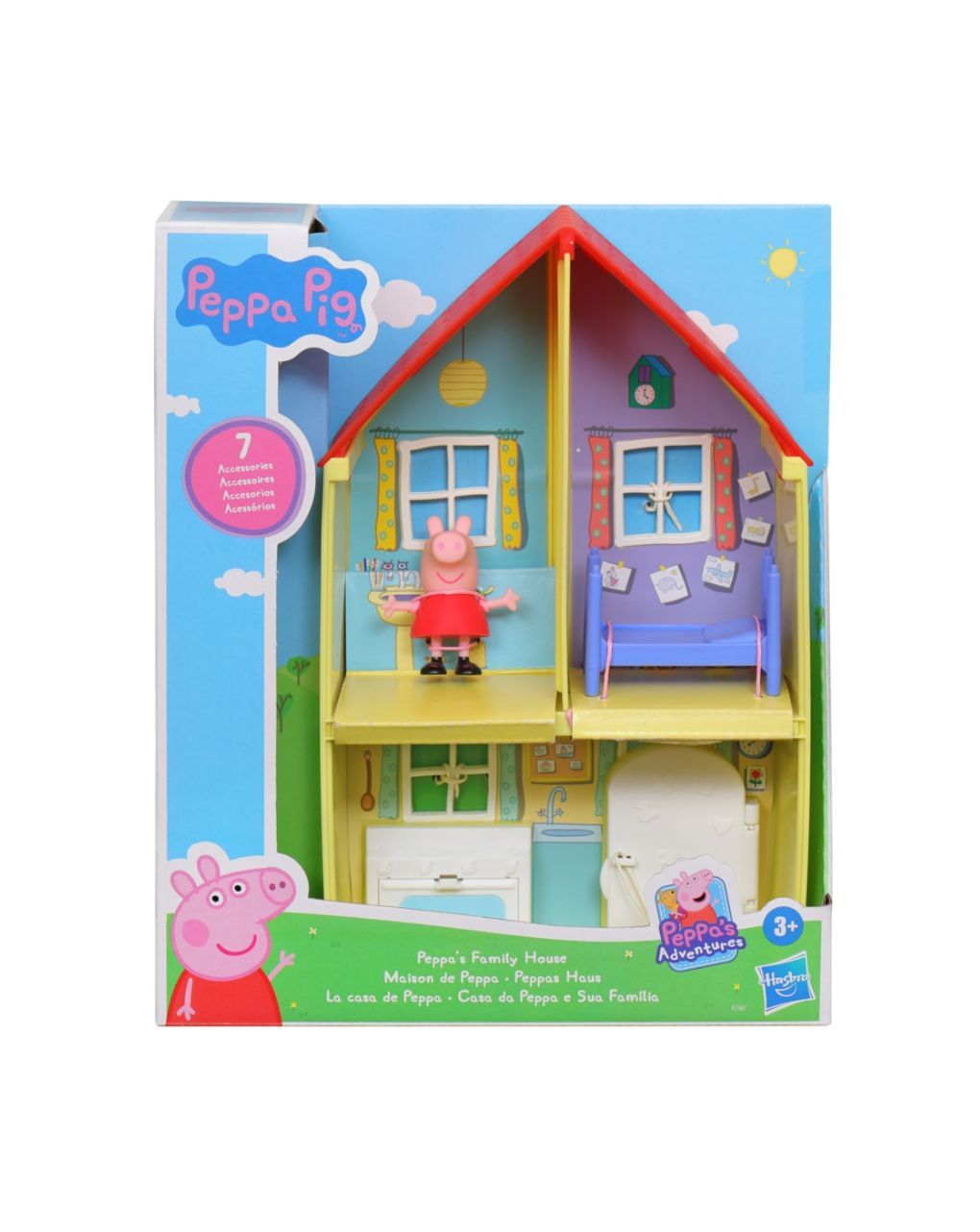 Hasbro peppa pig family house - οικογενειακό σπίτι της πέππα playset f2167