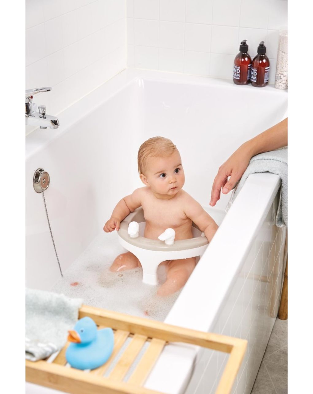 Bebejou κάθισμα μπάνιου μπανίερας taupe - Bebejou