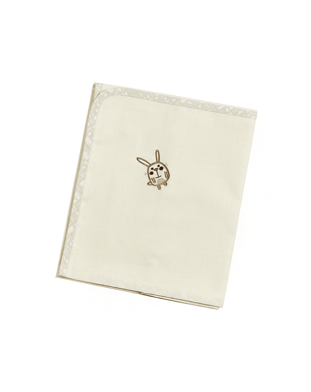 ο κόσμος του μωρού πάνα σεντονόπανου 90x90 cm elephant εκρού 30222