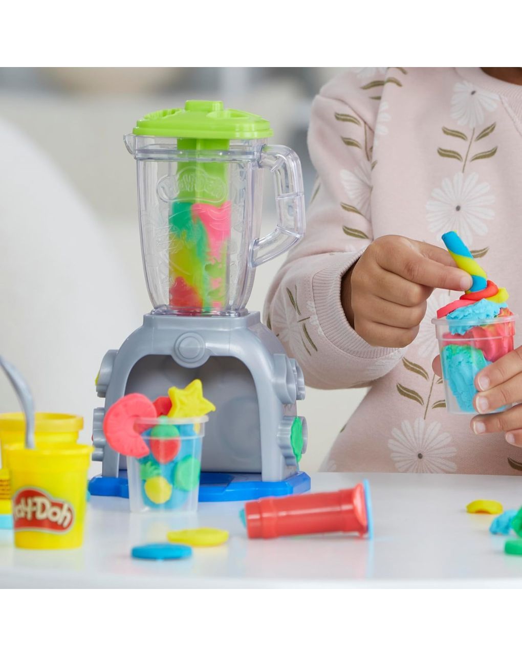 Play-doh swirlin smoothies blender playset, f9142 - Play-Doh
