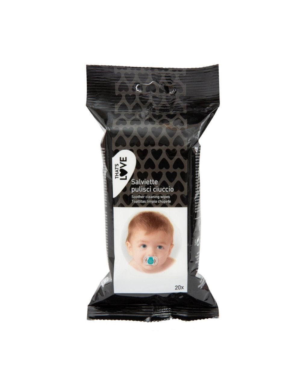 That's love - μαντηλάκια καθαρισμού πιπίλας 20 τεμαχίων