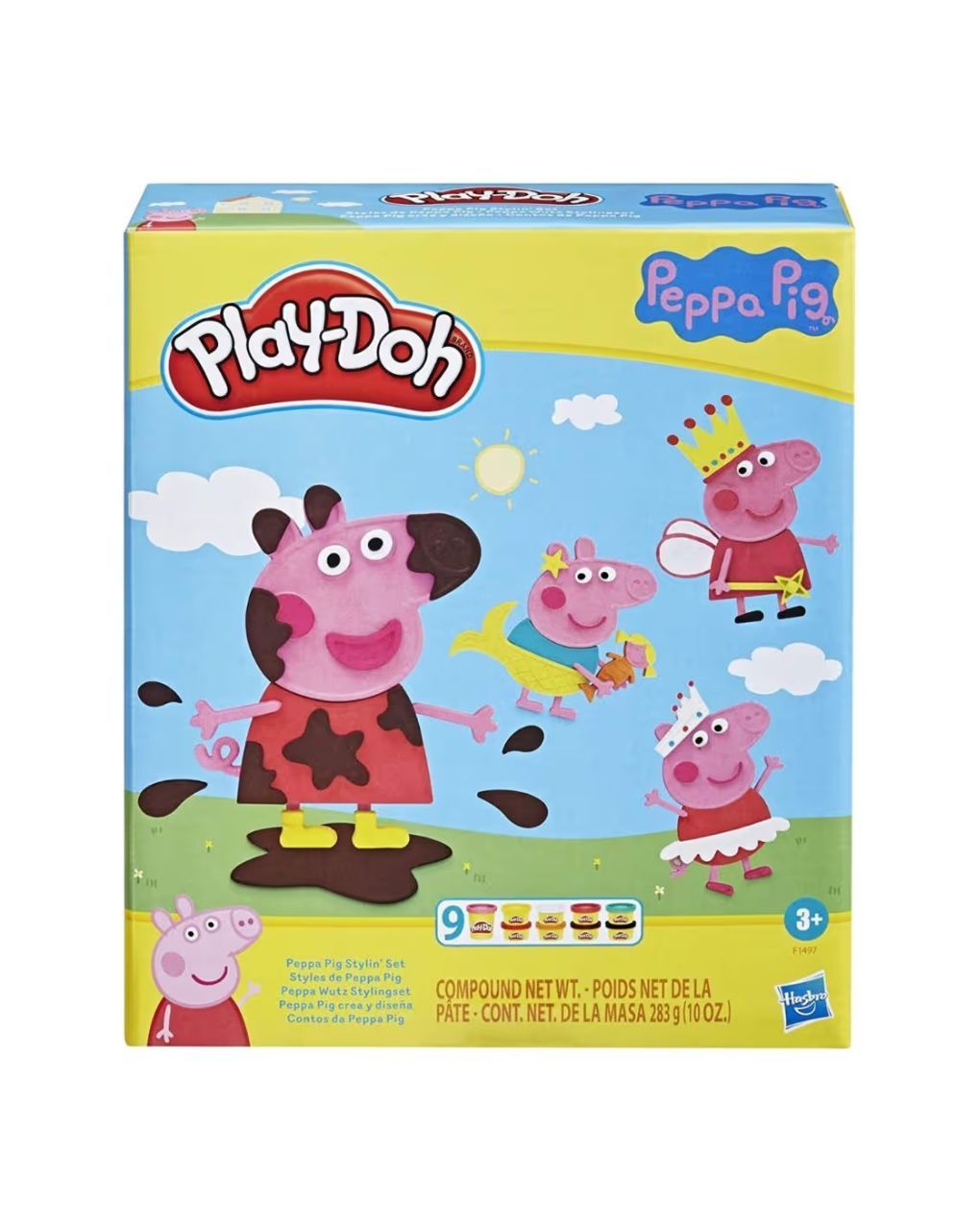 Play-doh peppa pig styling set f1497