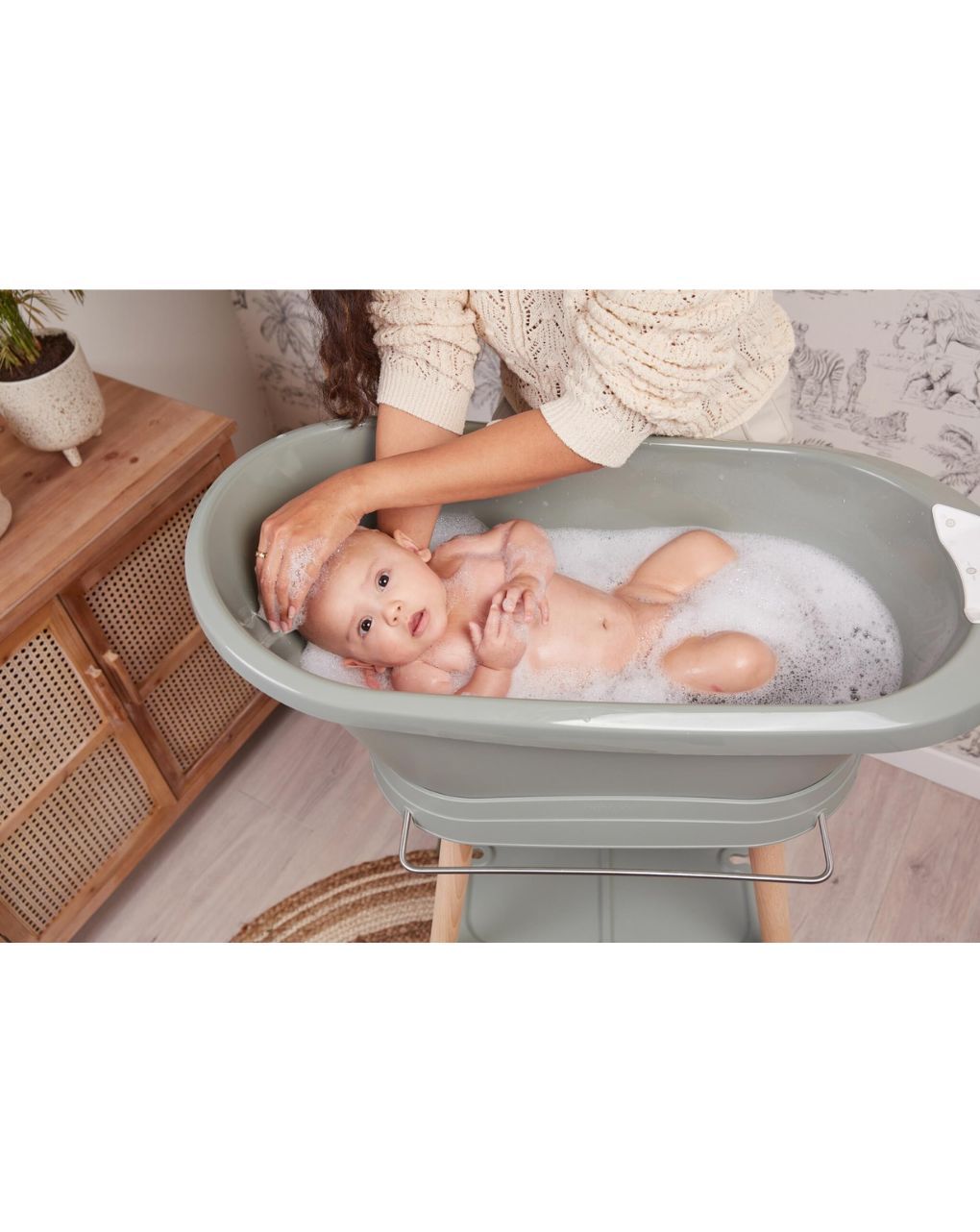 Bebejou βάση μπάνιου sense breeze green - Bebejou