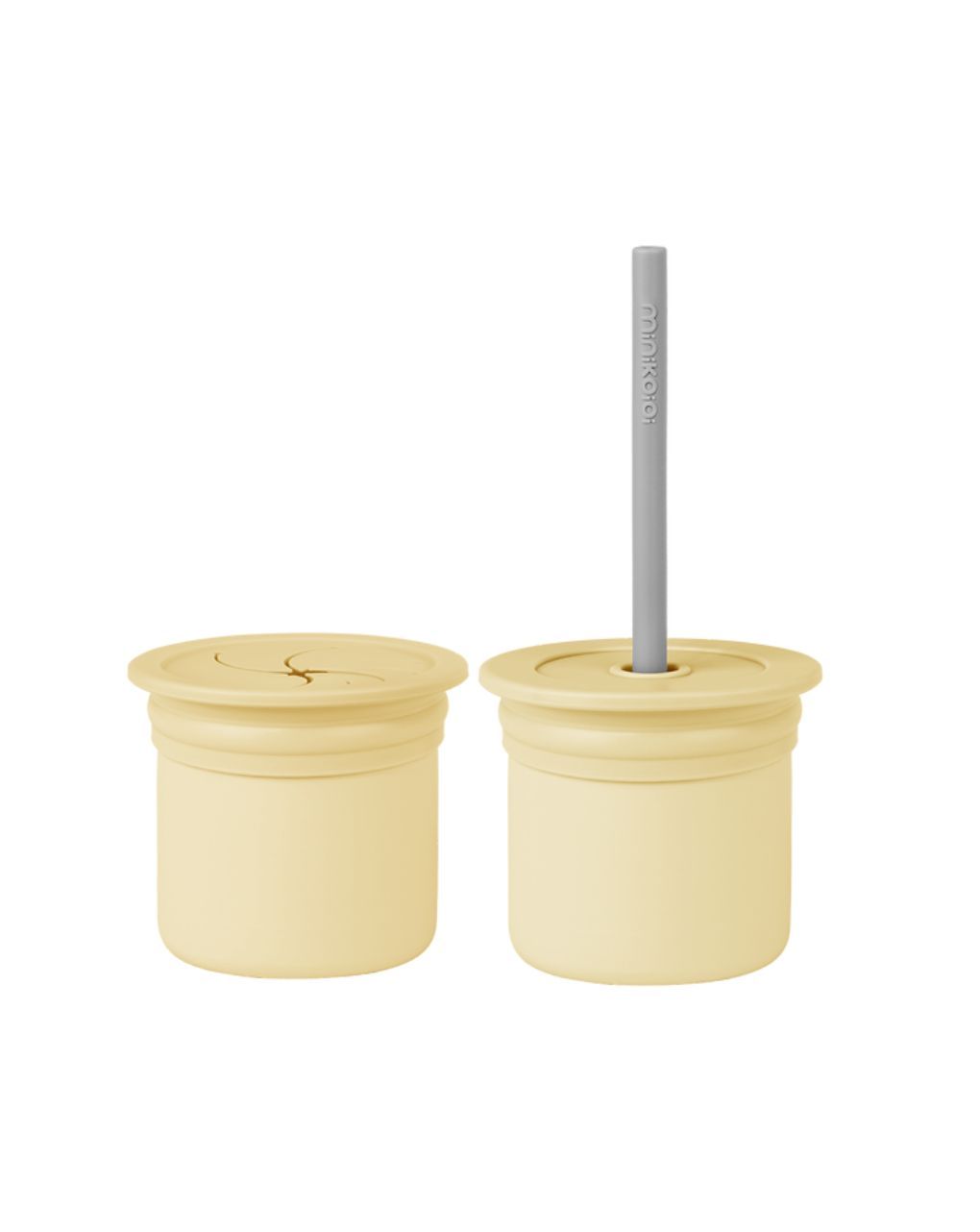 Minikoioi κύπελλο sip+snack πολλών χρήσεων 180ml yellow 0424-101100103 - MinikOiOi