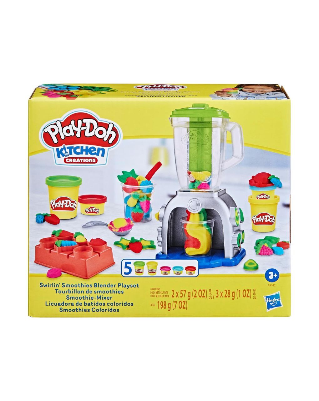 Play-doh swirlin smoothies blender playset, f9142 - Play-Doh