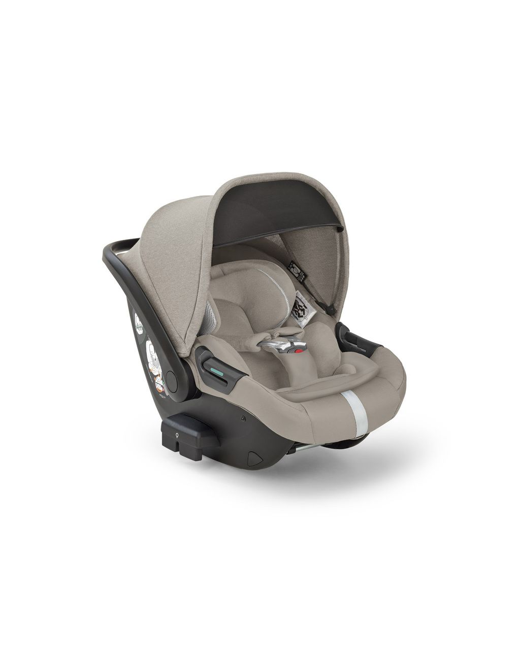 Inglesina σύστημα μεταφοράς electa quattro με κάθισμα darwin recline beige/total black - Inglesina