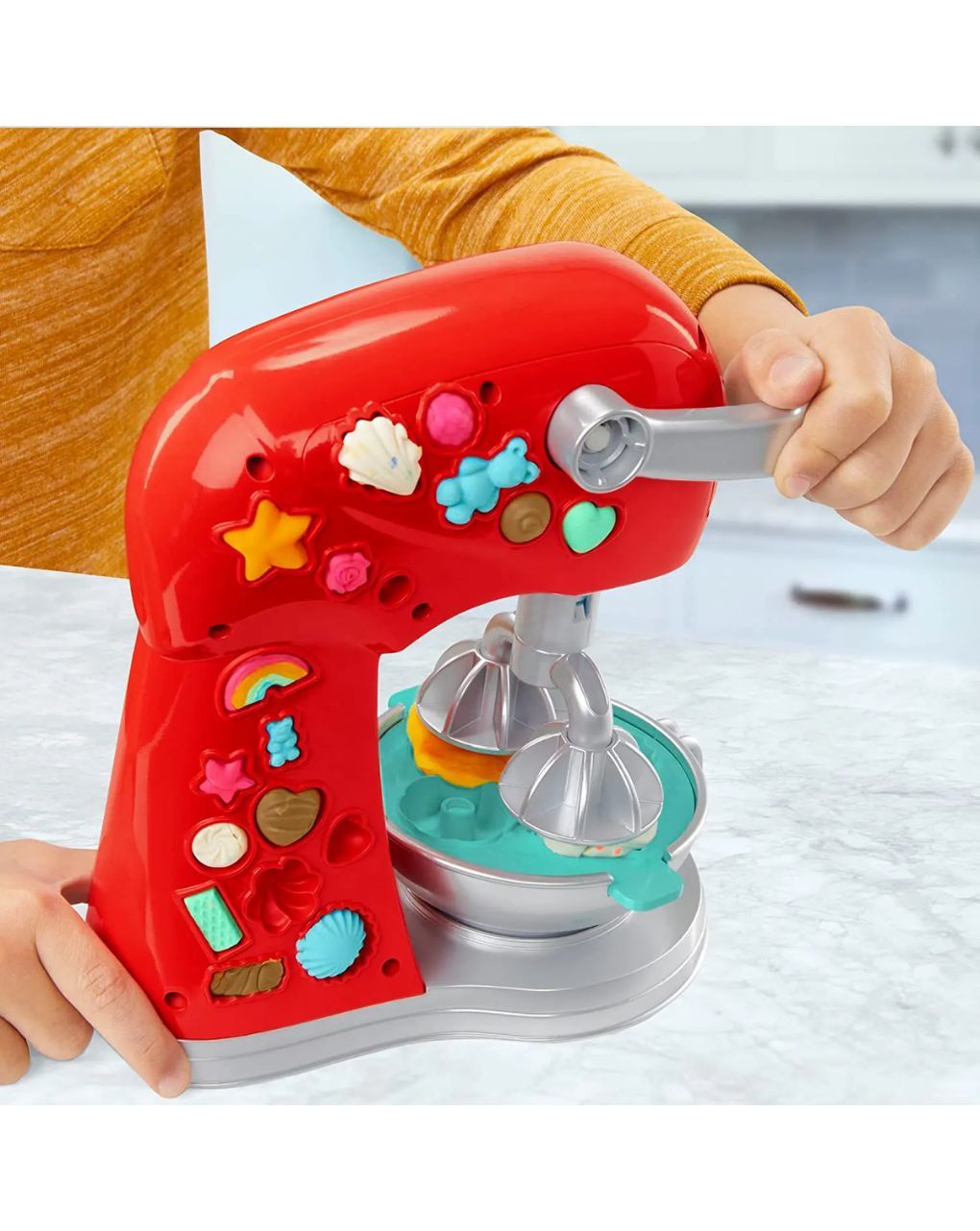 Play-doh kitchen creations magical mixer playset, f4718 - Play-Doh