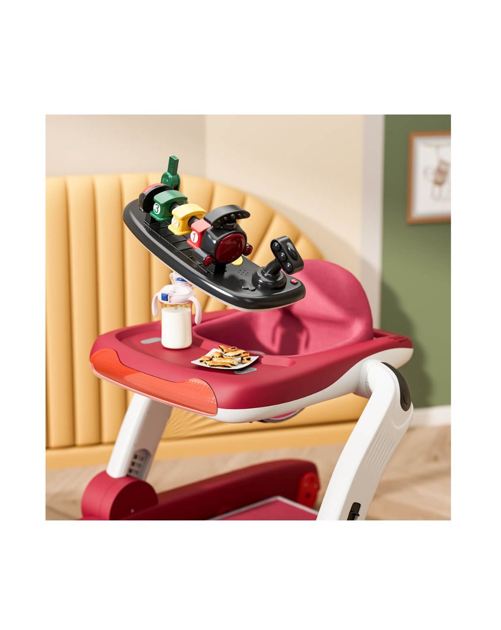 Bebe stars στράτα train 3in1 red, 4239 - Bebe Stars