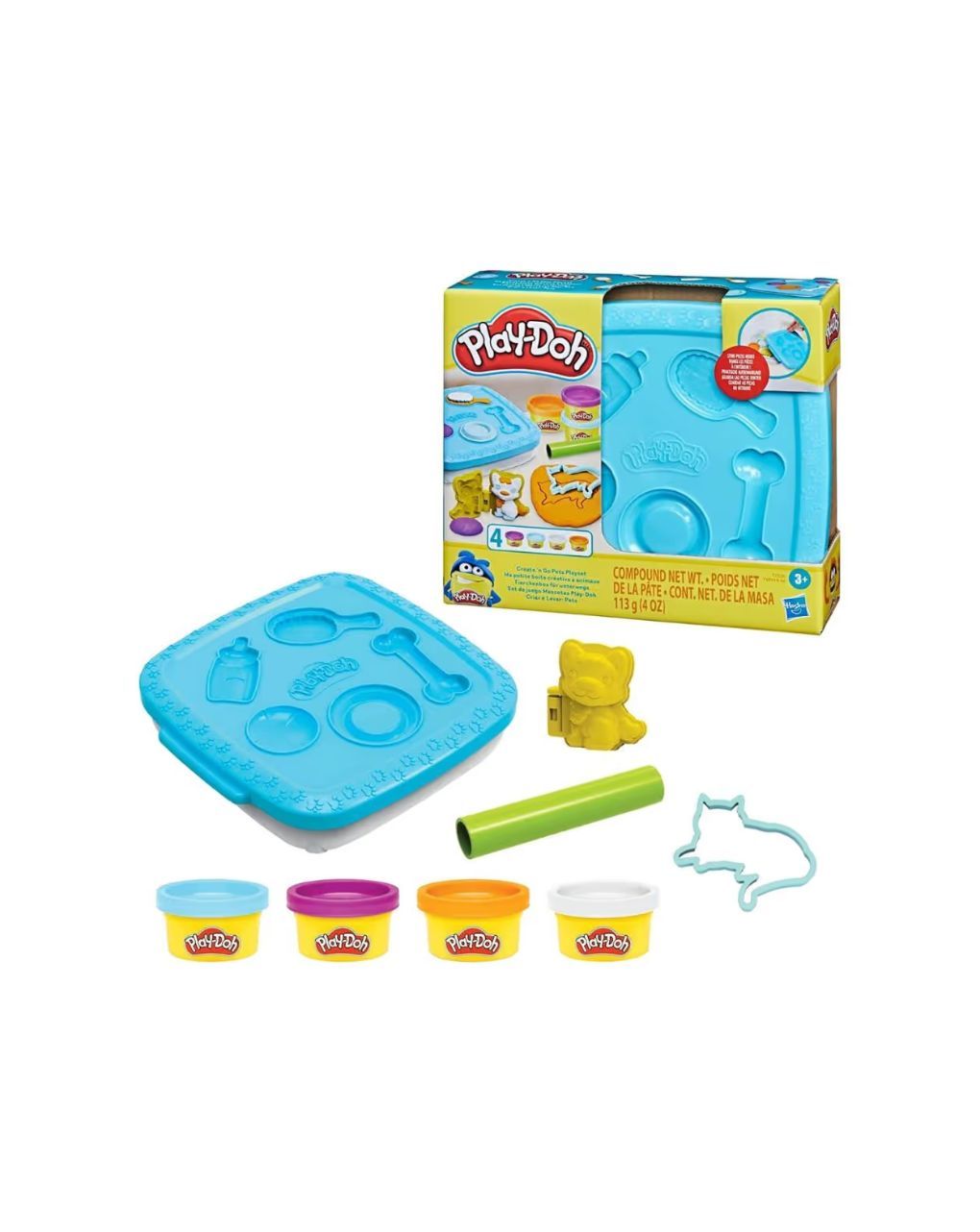 Play-doh create & go σε 2 σχέδια, f6914