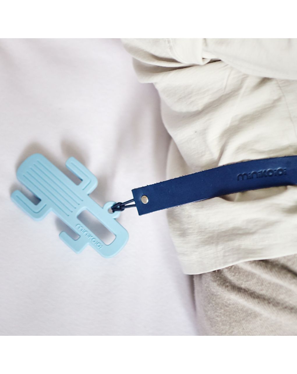 Minikoioi μασητικό σιλικόνης cactus blue 0310-101090003 - MinikOiOi