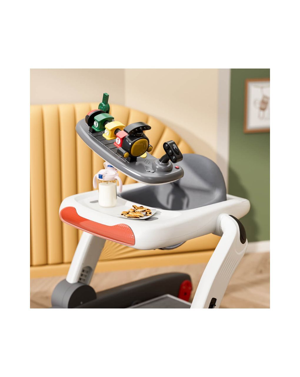 Bebe stars στράτα train 3in1 grey, 4240 - Bebe Stars