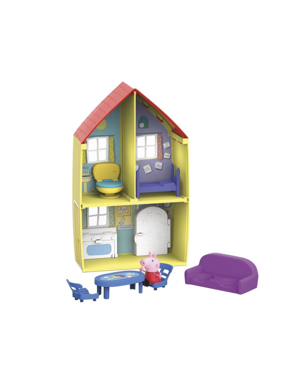 Hasbro peppa pig family house - οικογενειακό σπίτι της πέππα playset f2167 - Peppa Pig