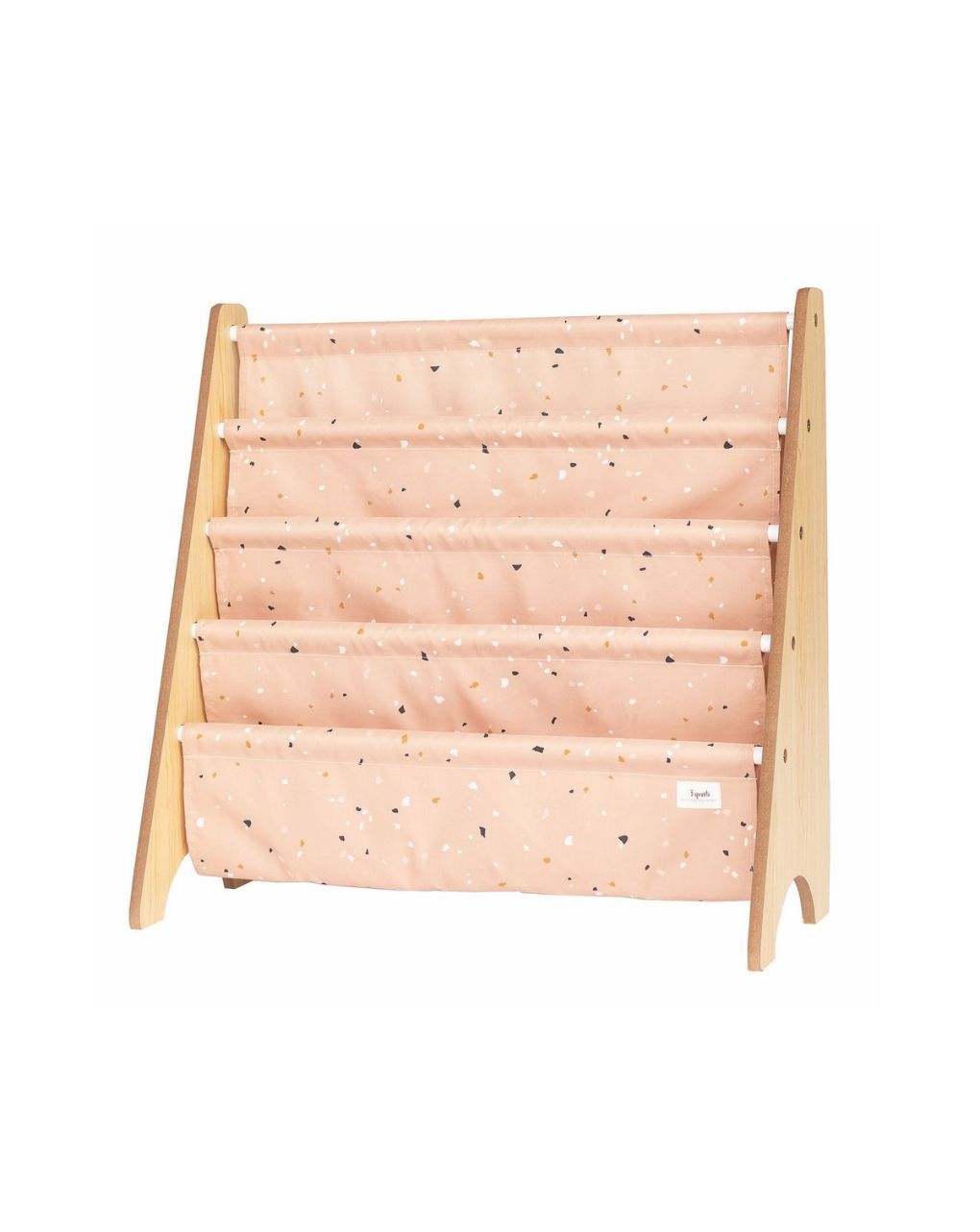 3 sprouts - θήκες για βιβλία από ανακυκλωμένο ύφασμα terrazzo clay - 3 sprouts