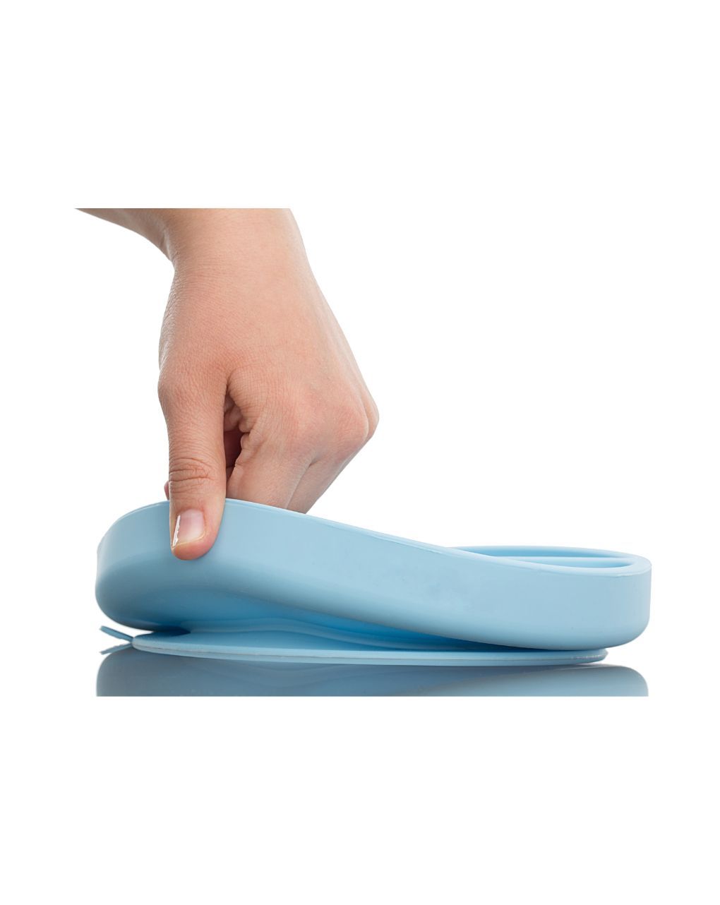 Minikoioi πιάτο με διαχωριστικά portions 6m+ blue 0907-101050003 - MinikOiOi