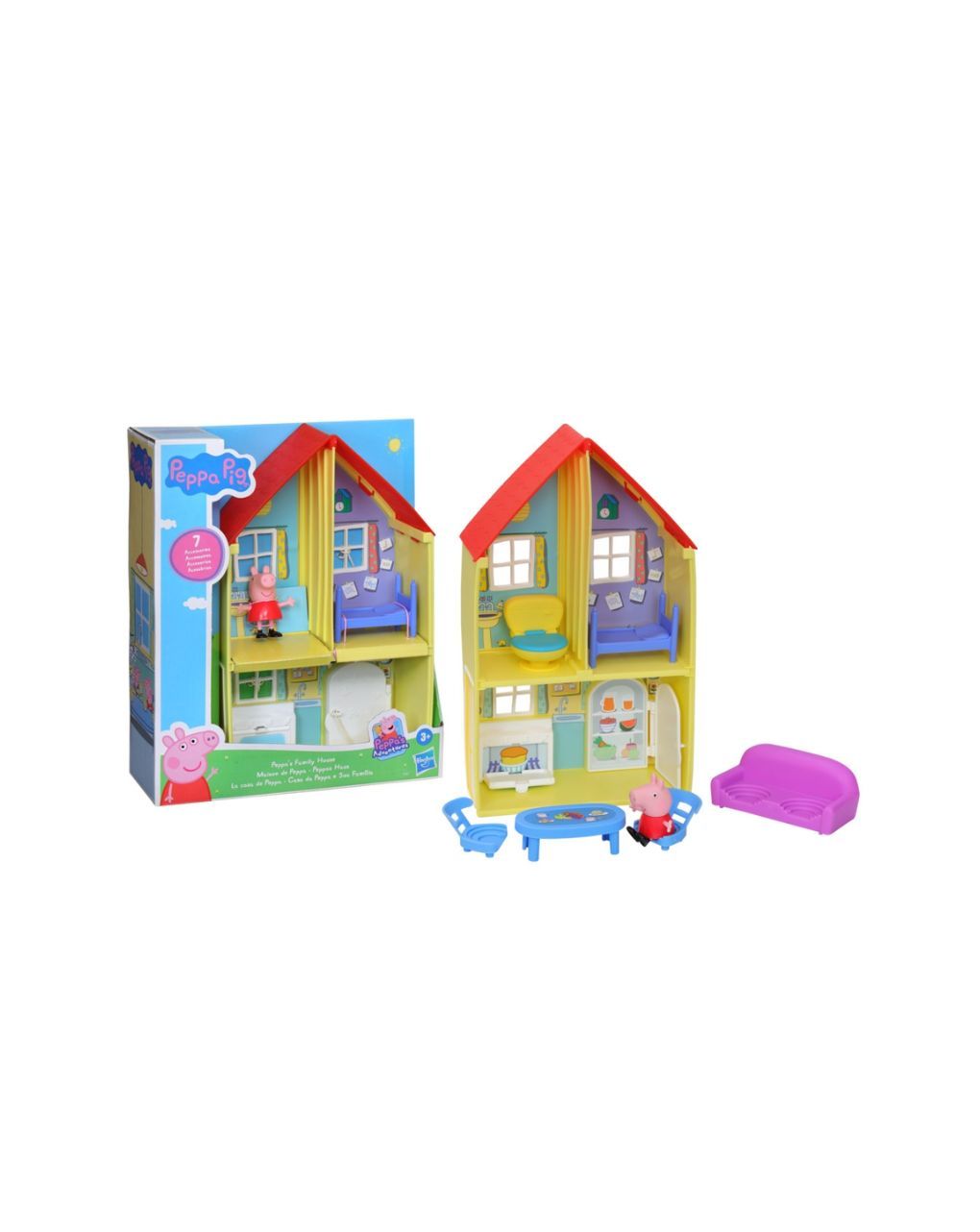 Hasbro peppa pig family house - οικογενειακό σπίτι της πέππα playset f2167 - Peppa Pig