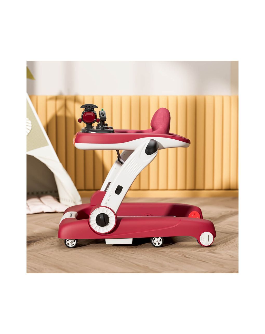 Bebe stars στράτα train 3in1 red, 4239 - Bebe Stars