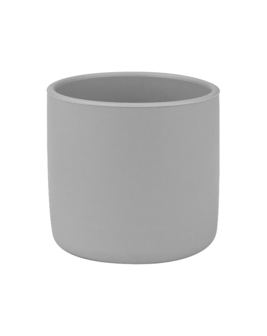 Minikoioi ποτηράκι σιλικόνης minicup 4m+ grey 0907-101100004 - MinikOiOi
