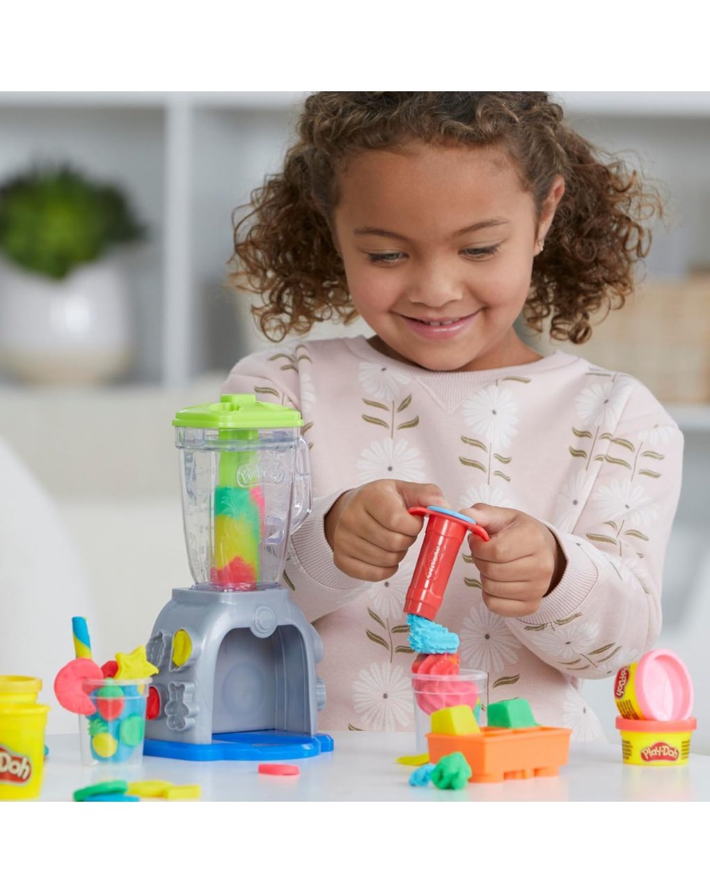 Play-doh swirlin smoothies blender playset, f9142 - Play-Doh