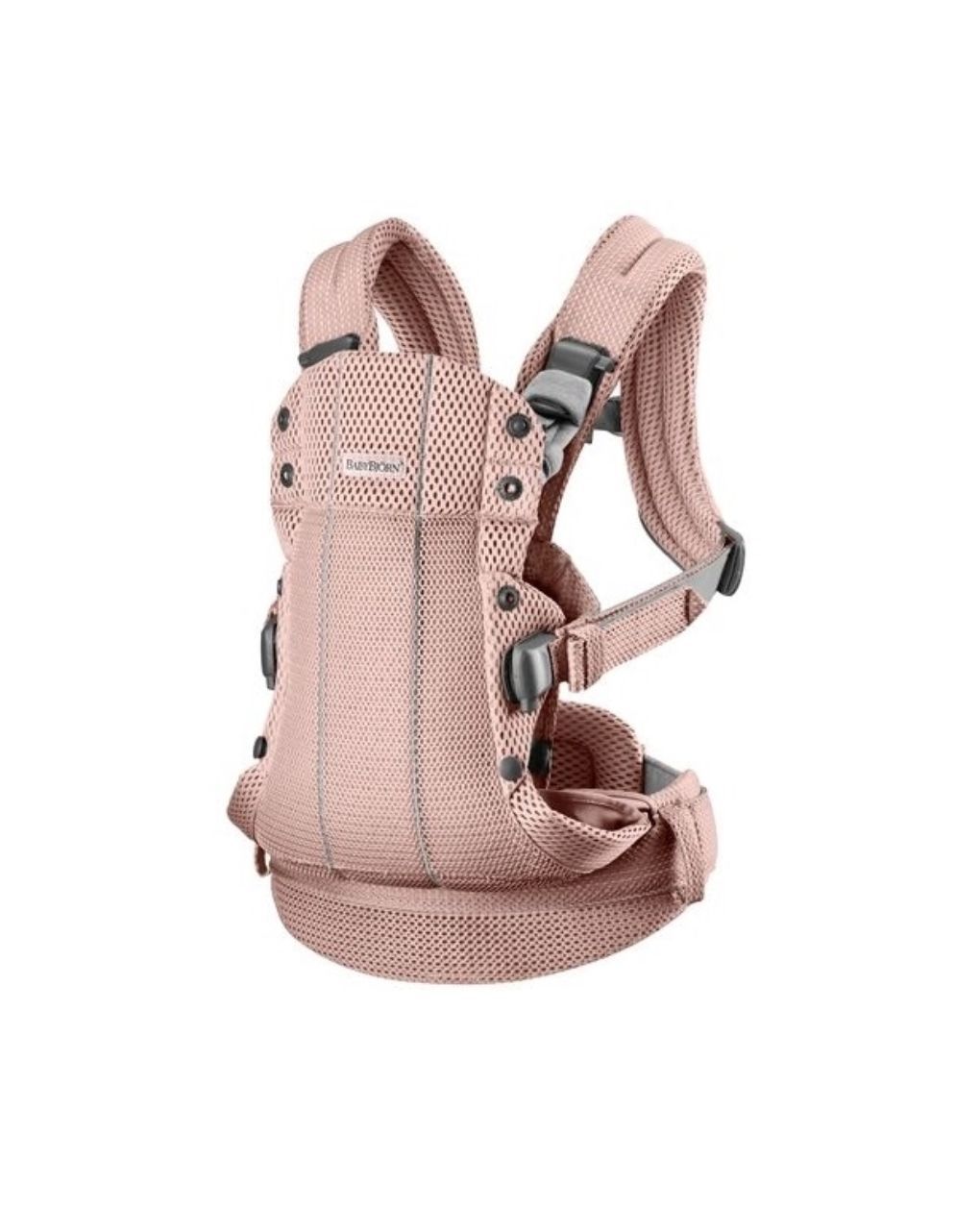 Babybjorn - μάρσιπος harmony 3d mesh, dusty pink